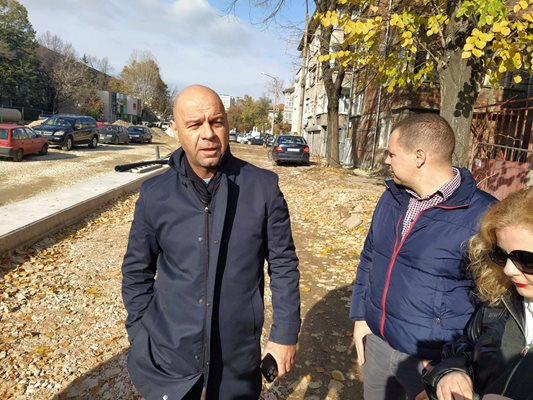 Кметът Костадин Димитров посети "Модър-Царевец".