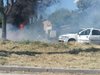 Автомобил е изгорял при пожар на бул. „Кукленско шосе“ в Пловдив