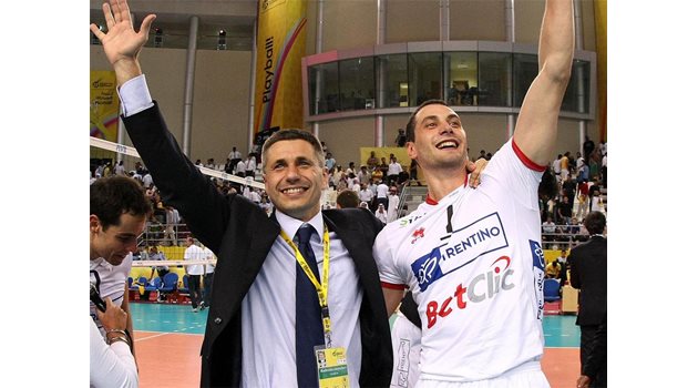 ЛИДЕРИ: Стойчев вече е треньор на България, а Матей - претендент за “Волейболист на годината”.