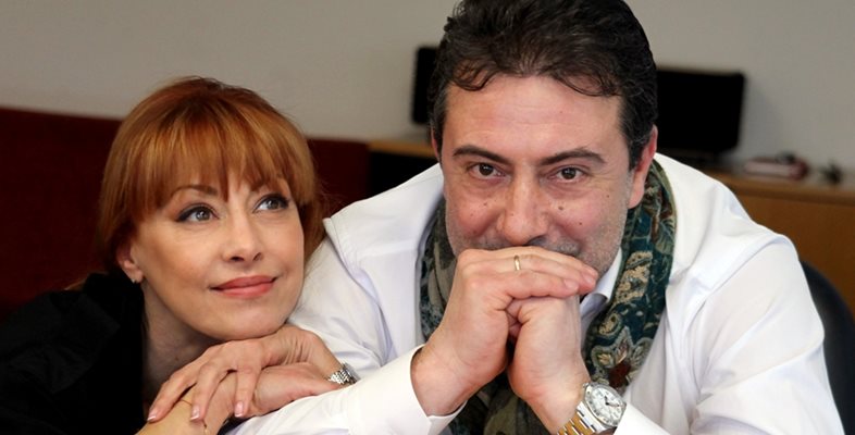 Радина Червенова и Константин Каменаров