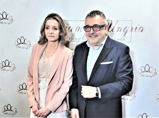 Принцеса Мириам де Унгрия и проф. Любомир Стойков
Снимка: Академия за мода