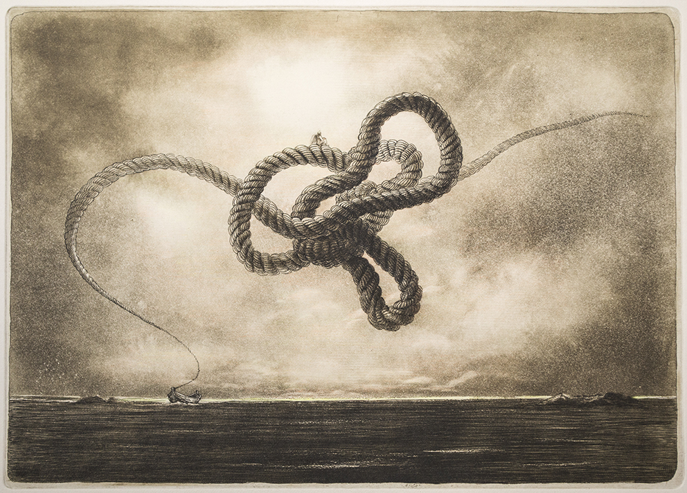 Онник Каранфилян рисува живота като въже със заплетени възли