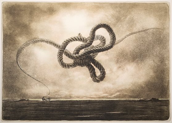 Онник Каранфилян рисува живота като въже със заплетени възли