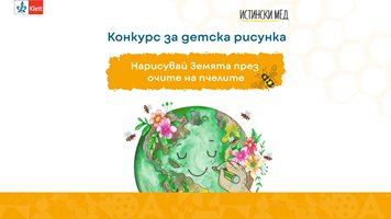 Деца рисуват Земята през очите на пчелите