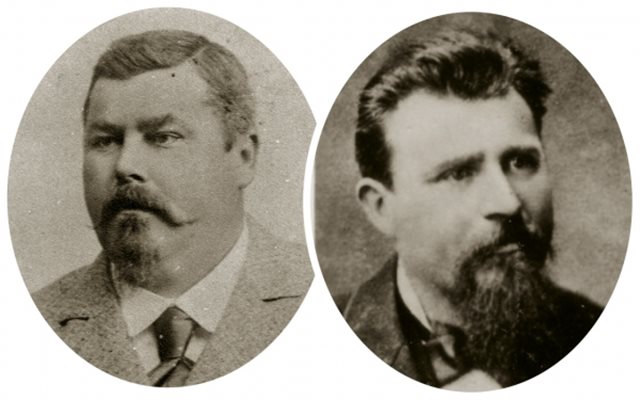 Теодор (вляво) и Иржи Прошек