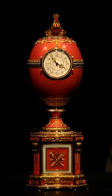Най-скъпо е яйцето часовник на Ротшилд - $ 18,5 млн.  СНИМКИ: РОЙТЕРС