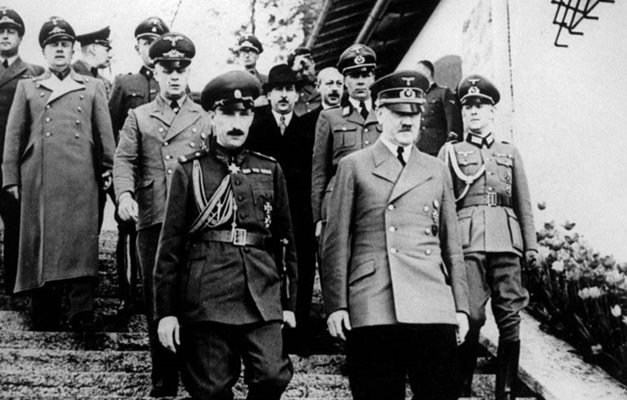 Цар Борис III с Адолф Хитлер