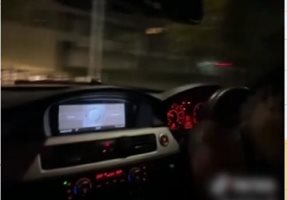 Шофьор с отнети контролни точки дрифтира  във Враца