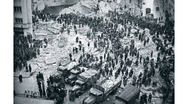 Разрушенията от 10 ноември 1940 г. в Букурещ
