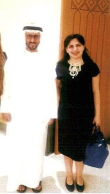 Криптофараонката и шейх Ал Касими след сделката 2016 г.