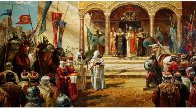Цар Симеон Велики участва активно в християнизацията  на предците на днешните украинци и руснаци. 