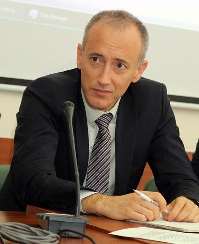 The Minister of Education, Krassimir Valchev.