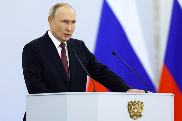 Президентът на Русия Владимир Путин. Снимки РОЙТЕРС