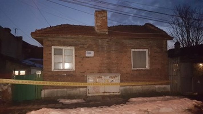 Къщата, в която се е случило убийството   Снимка : Росен Моллов