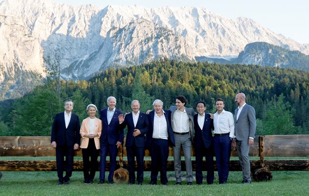 Среща на лидерите от Г-7.