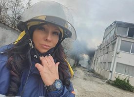 Таня Костадинова, пресаташе на Пожарната в Пловдив