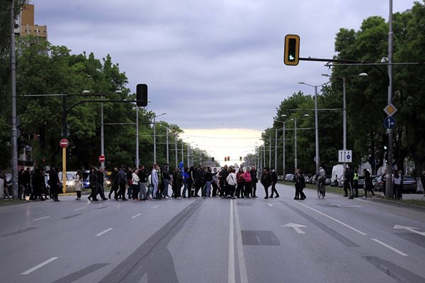 Протестиращите блокираха бул. "Сливница"
