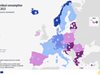 България предпоследна в Европа по реално индивидуално потребление