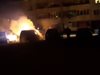 Кола горя в столичния квартал "Обеля 1" (Видео)