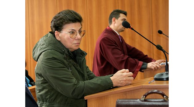 Иванка Ройдова в съда. Снимка: 24 часа