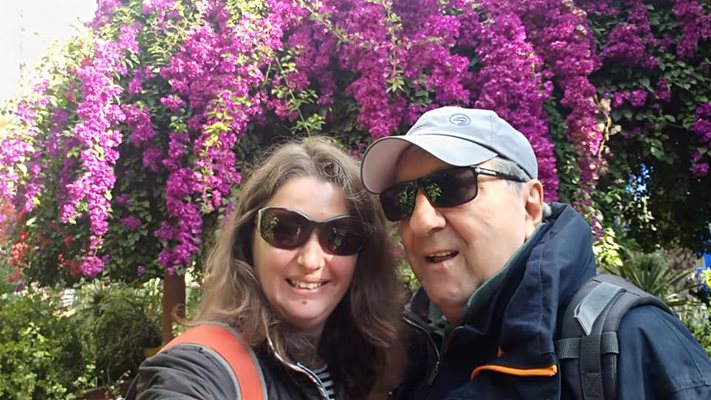 Иван и Диана щастливи в Маракеш