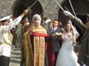 Вдигнаха офицерска сватба в храма светиня "Св.40 мъченици"