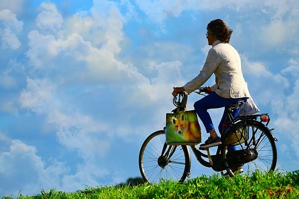 Карането на колело подпомага работата работата на сърцето