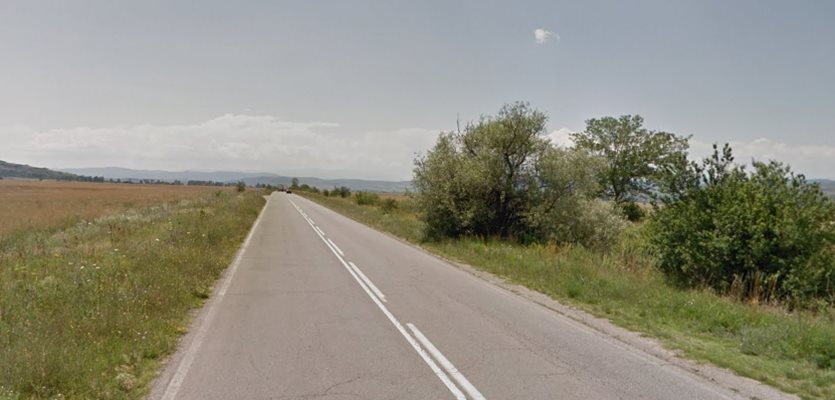 Пътят Дупница - Самоков Снимка: Google street view