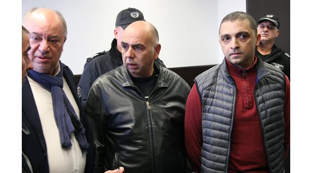 Георги Карадалиев  и Стоян Мирков остават за постоянно в ареста. Снимка: Евгени Цветков