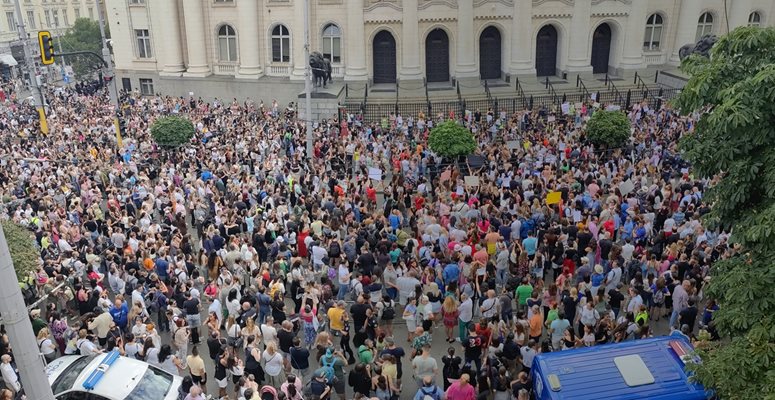 Тийнейджърите на протеста припознаха проблема на Дебора като свой.