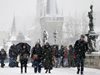 Хиляди останаха без ток заради силен снеговалеж в Чехия