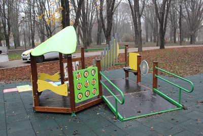 Новото съоръжение за деца със специални потребности в Русе СНИМКА: Община Русе