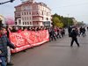Феновете на ЦСКА с шествие преди мача с Левски