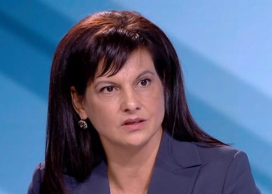 Председателят на ПГ на ГЕРБ Даниела Дариткова