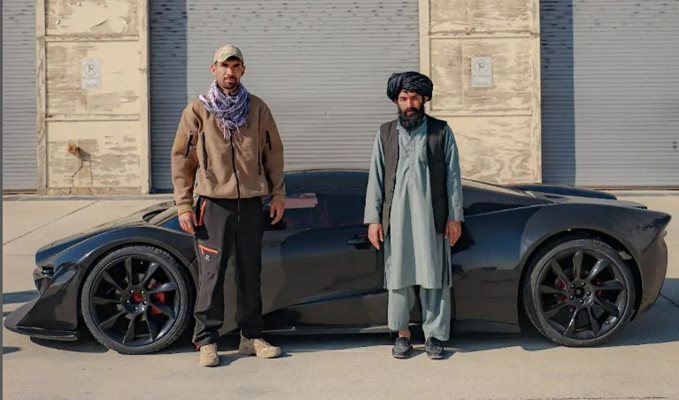 И талибаните се похвали със собствена разработка на суперавтомобил. СНИМКИ: Instagram ENTOPCO