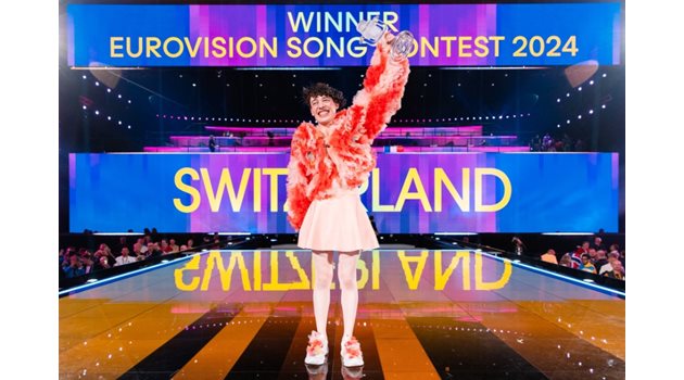 Победителят в „Евровизия“ Немо Снимка: Twitter/@Sweden