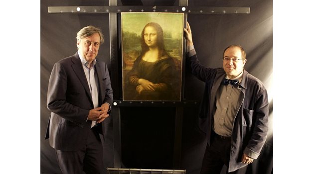 ОТКРИТИЕ: Със своето ново изобретение Паскал Коте намира повече от една картина под “Мона Лиза”.