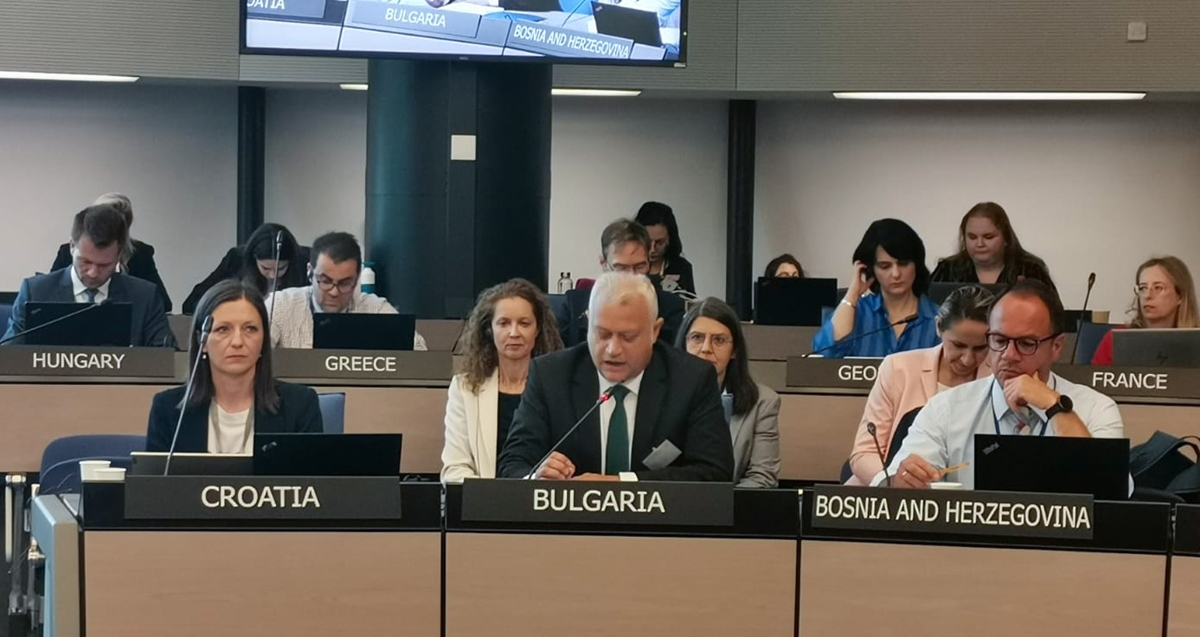 Зам.-министър Дечев пред Съвета на Европа: България показа воля и решимост за отговорна прокуратура и ефективен наказателен процес