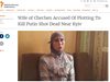 Жената на чеченец, обвинен в заговор </p><p>срещу Путин, загина при покушение в Киев