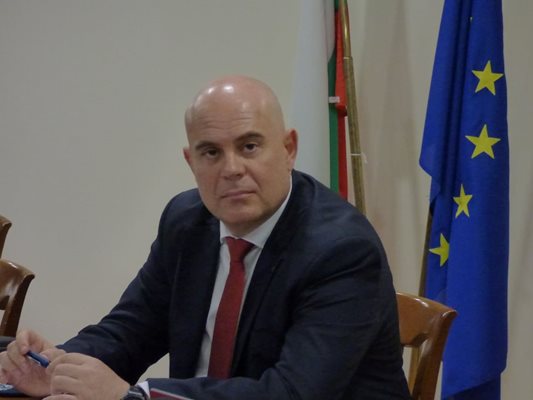 Иван Гешев на заседанието на ВСС в четвъртък, което стана повод за изслушване на министрите в петък.