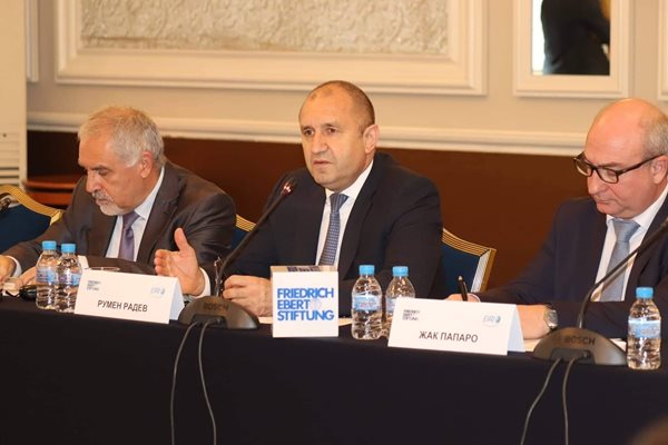 Президентът Румен Радев на конференция "Черно море: По-Близкият изток"