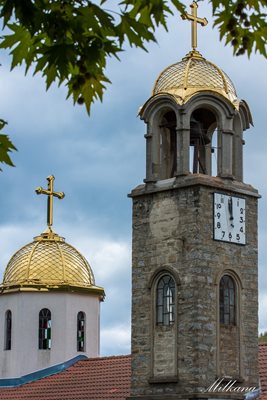 Часовникът с камбанарията в родопското село Петково