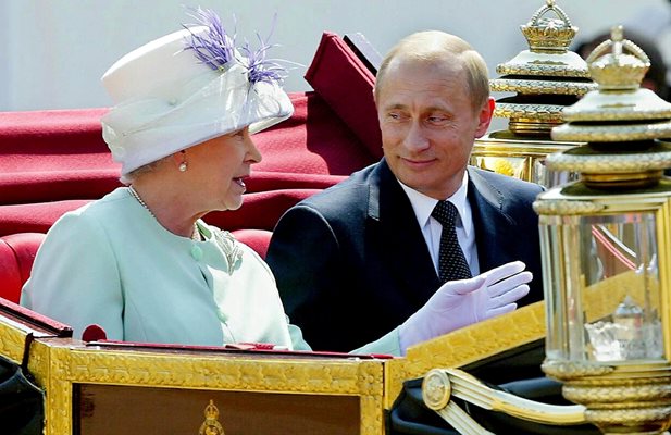Путин не е поканен на погребението на Елизабет Втора