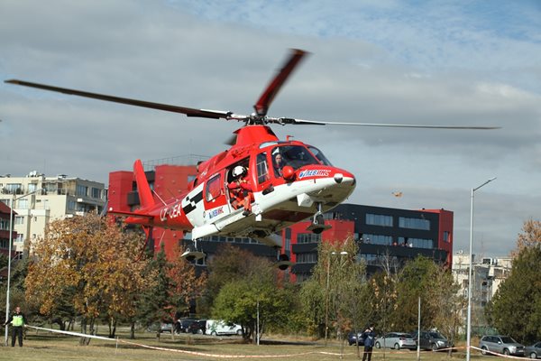 България е единствената държава в ЕС без медицински хеликоптери