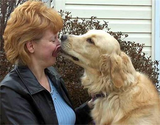 Куче спасява стопанката си с метода на Хаймлих