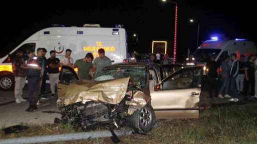 6 ранени при катастрофа между български и турски автомобил в Одрин, сред тях и деца