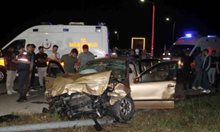 6 ранени при катастрофа между български и турски автомобил в Одрин, сред тях и деца