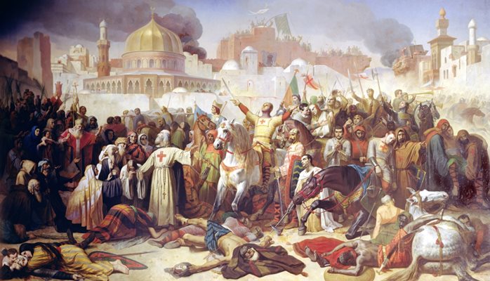 Превземането на Йерусалим от кръстоносците 1099 г.