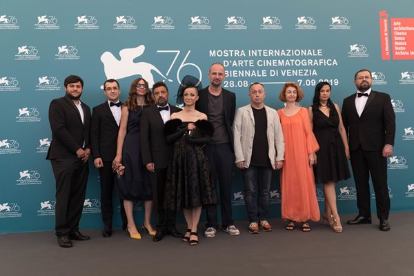 Екипът на филма на филмовия фестивал във Венеция
