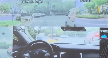 Видео от Китай: Самостоятелни автономни таксита в Шанхай